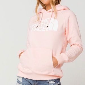 The North Face Pink Women’s size Large hoodie